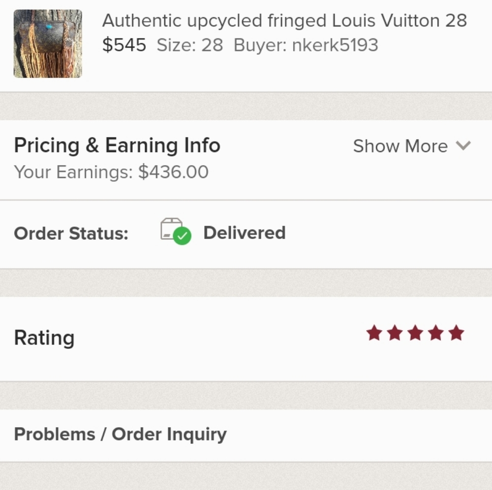 Louis Vuitton feedback ⭐⭐⭐⭐⭐